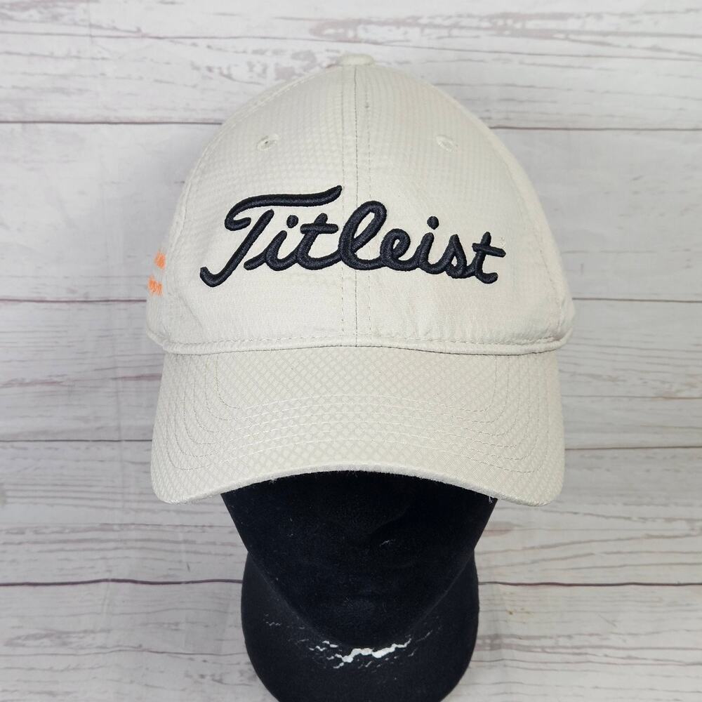 Titleist Golf Hat Performance Adjustable Men's Beige Retail Management Cap